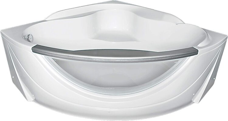 Ванна Aima GRAND LUXE 155x155 на каркасе с экраном