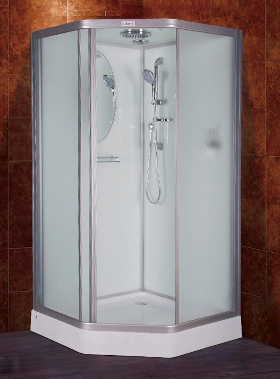 Душевая пятиугольная кабина ESBANO-110PR 110-110-210 поддон 15 см Душевая пятиугольная кабина ESBANO-110PR 110-110-210 поддон 15 см