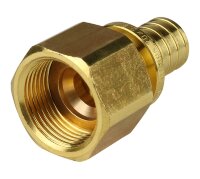 STOUT Переходник с внутренней резьбой 25xG 3/4" для труб из сшитого полиэтилена аксиальный
