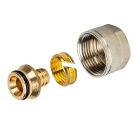 STOUT Фитинг компрессионный 16х2,2x1/2"