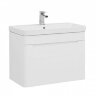 Тумба с раковиной Aquanet София 80 белый подвесная