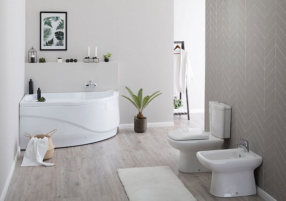 Акриловая ванна Aquanet Graciosa 150x90 L угловая