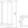ДУШЕВАЯ КАБИНА TIMO T-7702 L 120-85-225 ДУШЕВАЯ КАБИНА TIMO T-7702 L 120-85-225