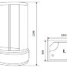 ДУШЕВАЯ КАБИНА TIMO T-7720 L 120-85-220 ДУШЕВАЯ КАБИНА TIMO T-7720 L 120-85-220