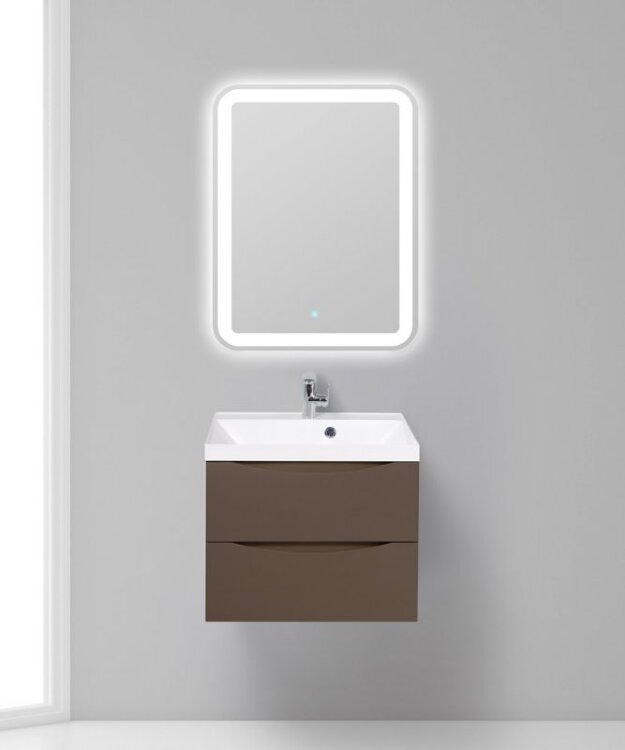 МЕБЕЛЬ ДЛЯ ВАННОЙ КОМНАТЫ BELBAGNO MARINO-600