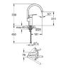 GROHE Eurostyle Cosmopolitan Смеситель для кухни стандартный 30221002